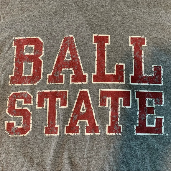 Hanes tagless Ball State T-Shirt. - Picture 2 of 4